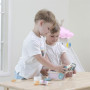Дитяча плита Viga Toys PolarB з посудом і грилем, складна (44032)