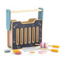 Дитяча плита Viga Toys PolarB з посудом і грилем, складна (44032)