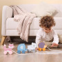 Дерев'яна каталка Viga Toys PolarB Білий ведмедик (44001)