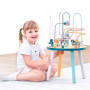 Дерев'яний ігровий центр Viga Toys PolarB Столик із лабіринтом (44033)
