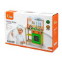 Дитяча кухня Viga Toys з дерева з посудом (50957)