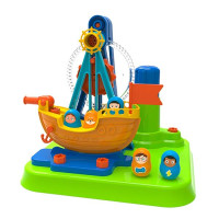 Конструктор Edu-Toys Піратський корабель з інструментами (JS026)