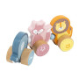Дерев'яна каталка Viga Toys PolarB Звірята (44023)Дерев'яні кубики-пазл Viga Toys PolarB Звірята (44024)