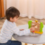 Дерев'яна настільна гра Viga Toys Стіна з цеглинок (44566)