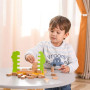 Дерев'яна настільна гра Viga Toys Стіна з цеглинок (44566)