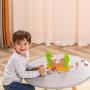 Дерев'яна настільна гра Viga Toys Стіна з цеглинок (44566)