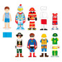 Набір магнітів Viga Toys Гардероб хлопчика (50021)