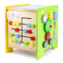 Бізікуб дерев'яний ігровий центр Viga Toys Великий мультікуб 5 в 1 (44548FSC)