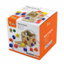 Дерев'яний сортер Viga Toys Кубик із фігурами (53659)