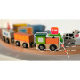 Дерев'яна залізниця Viga Toys 90 ел. (50998)