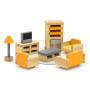 Дерев'яні меблі для ляльок Viga Toys PolarB Вітальня (44037)