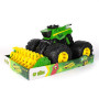 Іграшковий комбайн John Deere Kids Monster Treads з молотаркою і великими колесами (47329)