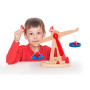 Дерев'яні навчальні терези (ваги) Viga Toys с гирями (50660)