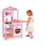 Дитяча кухня Viga Toys з дерева, біло-рожевий (50111)