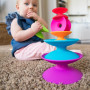 Пірамідка Башта з кольорових котушок Fat Brain Toys Spoolz (F181ML)