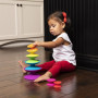 Пірамідка Башта з кольорових котушок Fat Brain Toys Spoolz (F181ML)