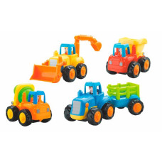 Набір іграшкових машинок Hola Toys Спецтехніка, 4 шт. (326)