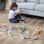 Дерев'яна залізниця Viga Toys PolarB 90 ел. (44067)