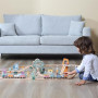 Дерев'яна залізниця Viga Toys PolarB 90 ел. (44067)