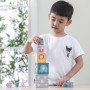 Дерев'яні кубики-пірамідка Viga Toys PolarB Сортуємо і складаємо (44016)