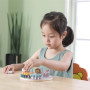 Дерев'яний ігровий набір Viga Toys PolarB Шестерінки зі звірятами (44006)