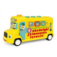 Музична розвивальна іграшка Hola Toys Шкільний автобус (3126)
