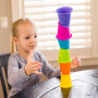 Іграшка тактильна М'які чашки Fat Brain Toys Suction Kupz 6 шт. (F183ML)