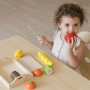 Іграшкові продукти Viga Toys Нарізані фрукти з дерева (58806)