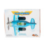 Іграшковий літак Крутись пропелер Fat Brain Toys Playviator блакитний (F2262ML)