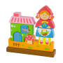 Магнітнтий дерев'яний пазл Viga Toys Червона Шапочка (50075)