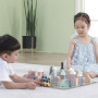 Дерев'яний конструктор Viga Toys PolarB Місто, 56 ел. (44040)