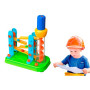 Конструктор Edu-Toys Гірка-зигзаг з інструментами (JS021)