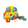 Музична машинка-сортер Hola Toys Розумний автобус (896)