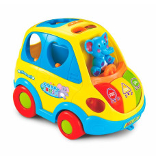 Музична машинка-сортер Hola Toys Розумний автобус (896)