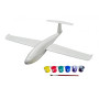 Планер метальний J-Color Falcon 600мм c комплектом фарб
