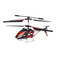 Вертоліт на пульті 3-к р/к мікро WL Toys S929 з автопілотом (червоний)