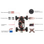Машинка на радіоуправлінні 1:14 баггі WL Toys 144001 4WD (зелений)