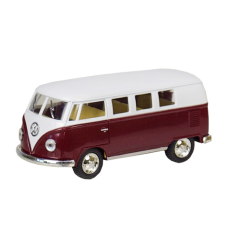 Машинка металева Kinsmart КТ5060W Volkswagen BUS (Біло-бордовий)