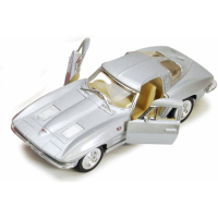Дитяча колекційна машинка Corvette "Sting Rey" KT 5358 W інерційна (Silver)