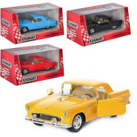 Машинка колекційна FORD THUNDERBIRD KT5319W, інерційна (Жовтий)
