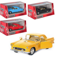 Машинка колекційна FORD THUNDERBIRD KT5319W, інерційна (Жовтий)