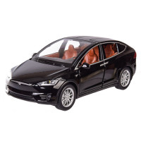 Машинка інерційна "Tesla Model X" Автопром 7574A, 1:22 (Чорний)