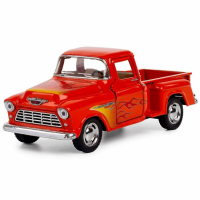 Машинка металева інерційна Пікап Chevy Stepside (1955) Kinsmart KT5330FW 1:32 (Червоний)