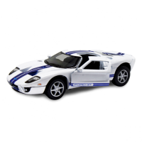 Дитяча модель машинки Ford GT 2006 Kinsmart KT5092W інерційна, 1:36 (White)